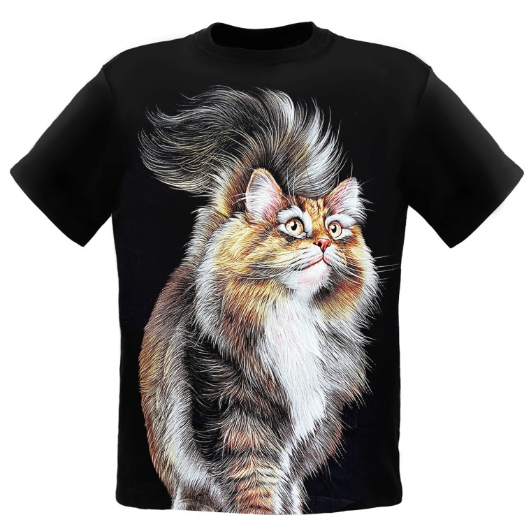 GR-830 Rock Chang T-shirt Tiger Cat
