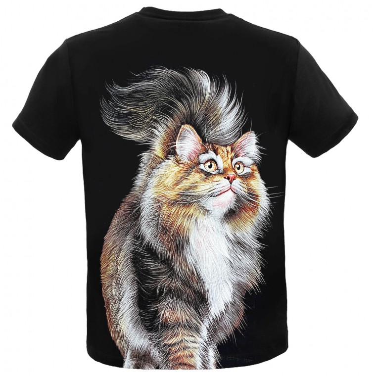 GR-830 Rock Chang T-shirt Tiger Cat