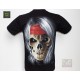GR-707 Rock Chang T-shirt Noctilucent Skull
