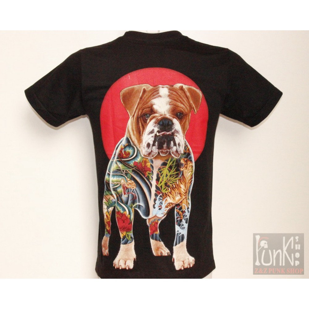 GW-185 Rock Eagle T-shirt Decorated Bulldog