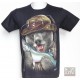 GR-685 T-shirt Noctilucent Fisherman Bear