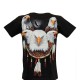 GW-172 Rock Eagle T-shirt Amulet with Eagle