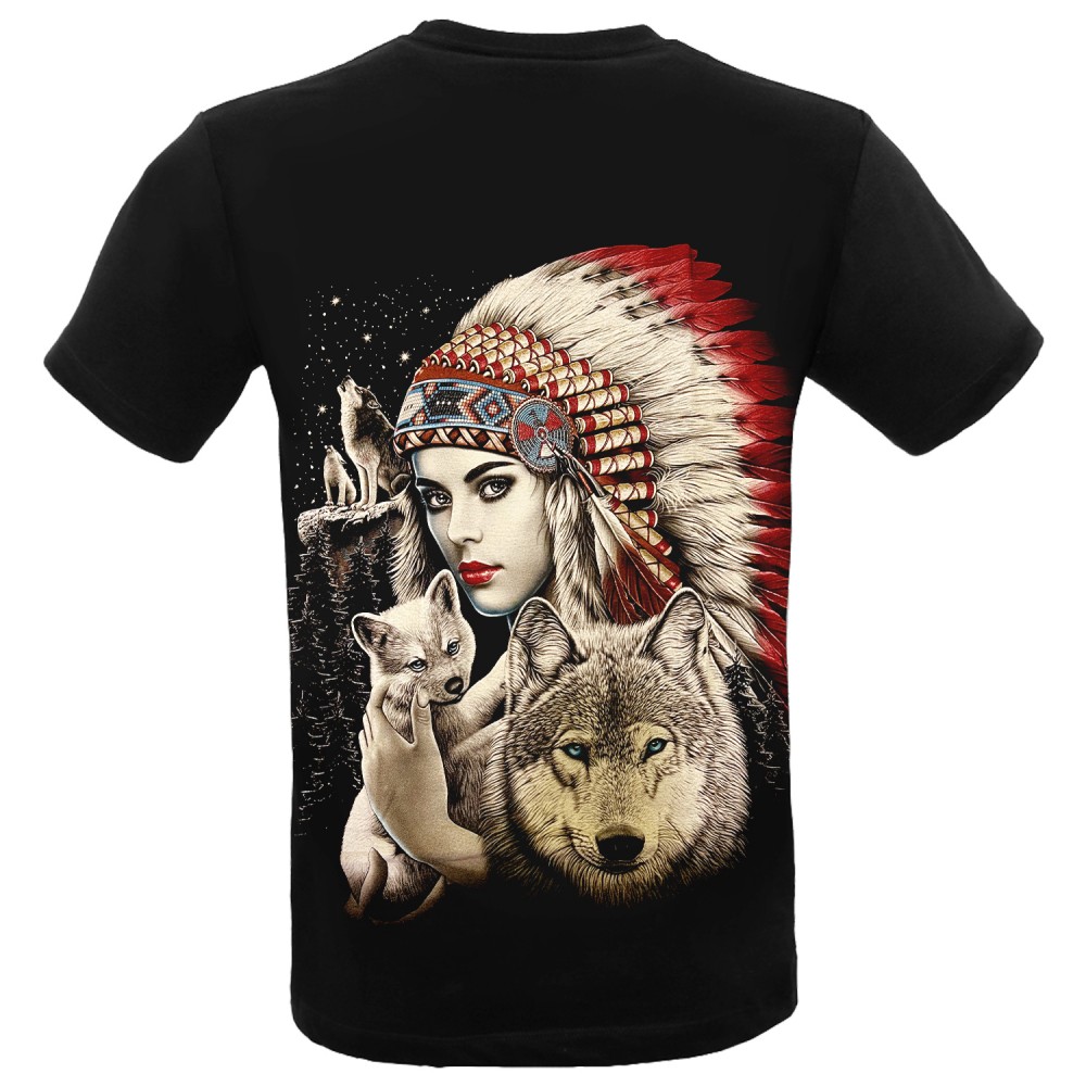 GW-291 Rock Eagle T-shirt Indian girl