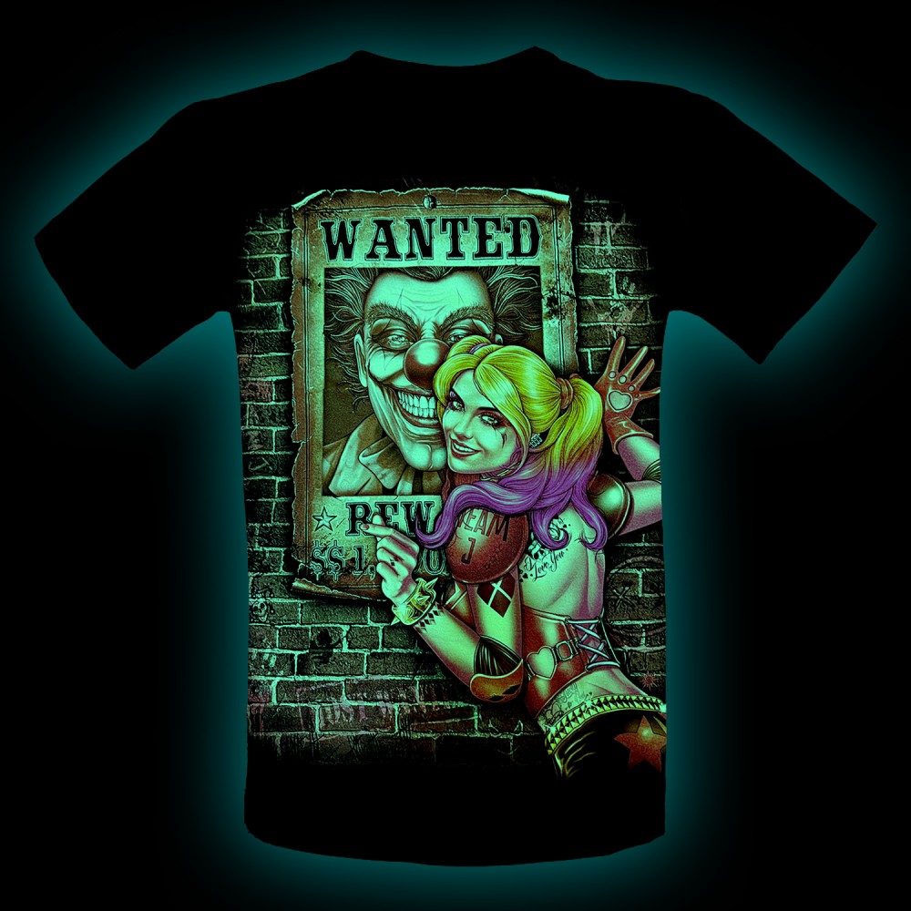 GW-304 Rock Eagle T-shirt  Joker and Harley Quinn