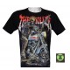 HD-036 Rock Chang T-shirt HD Skull with Motorcycle