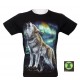 HD-052 Rock Chang T-shirt HD Wolf and Aurora