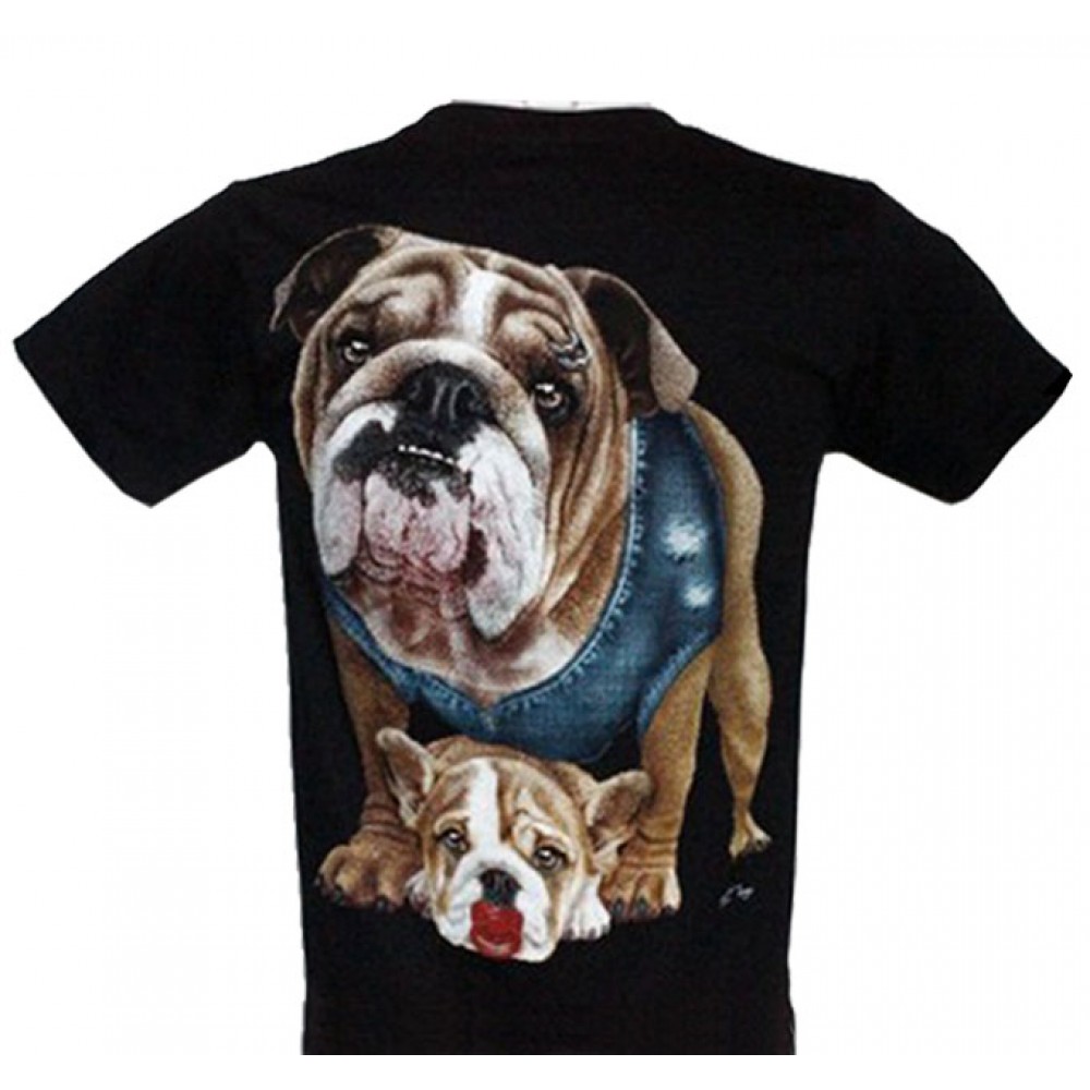 HD-069 Rock Chang T-shirt HD Bulldog