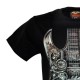 HD-099 Rock Chang T-shirt HD Guitar Skull