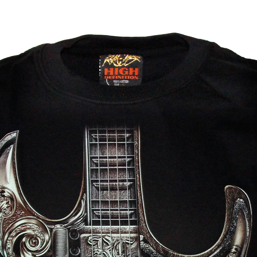 HD-099 Rock Chang HD Maglietta Chitarra di Teschio HD-099 Rock Chang HD Maglietta Chitarra di Teschio