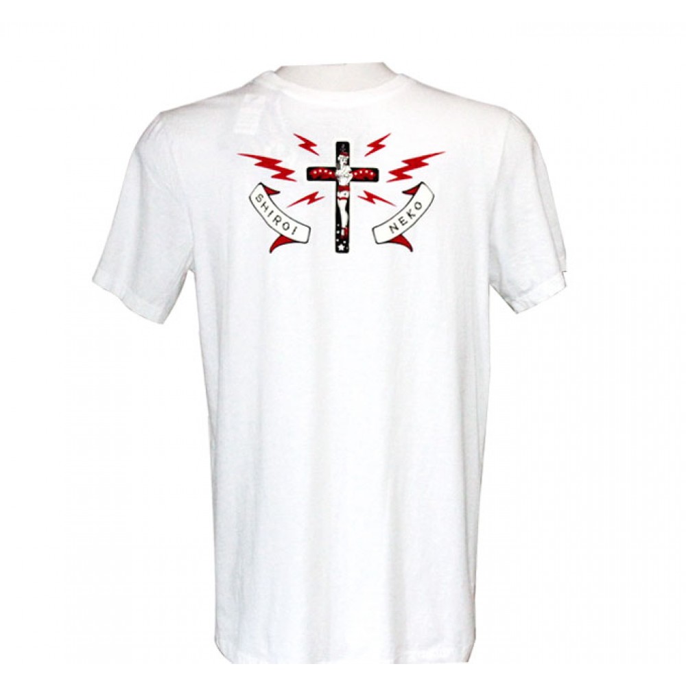 MMA-037 Minute Mirth White T-shirt Girl in Cross