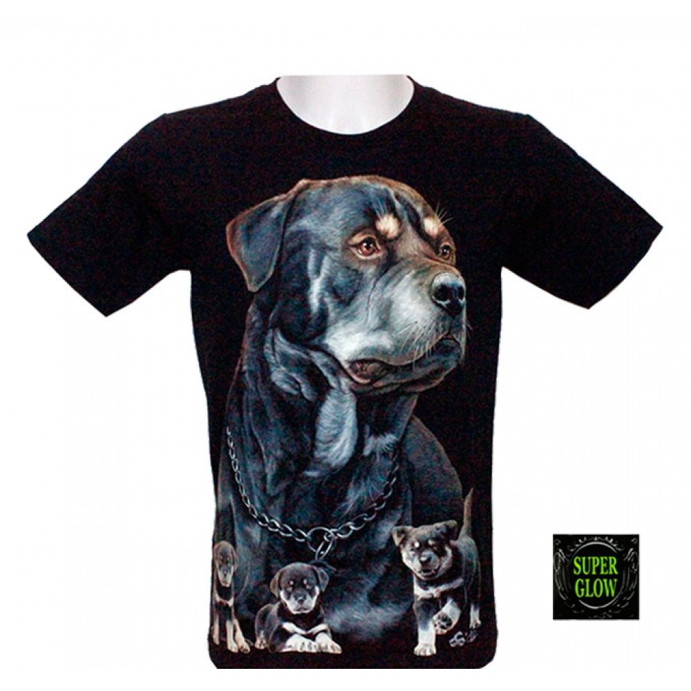MA-047 Caballo T-shirt Noctilucent Dog