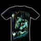 MA-191 Caballo T-shirt Noctilucent Horses MA-191 Caballo T-shirt Noctilucent Horses