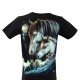 MA-191 Caballo T-shirt Noctilucent Horses MA-191 Caballo T-shirt Noctilucent Horses