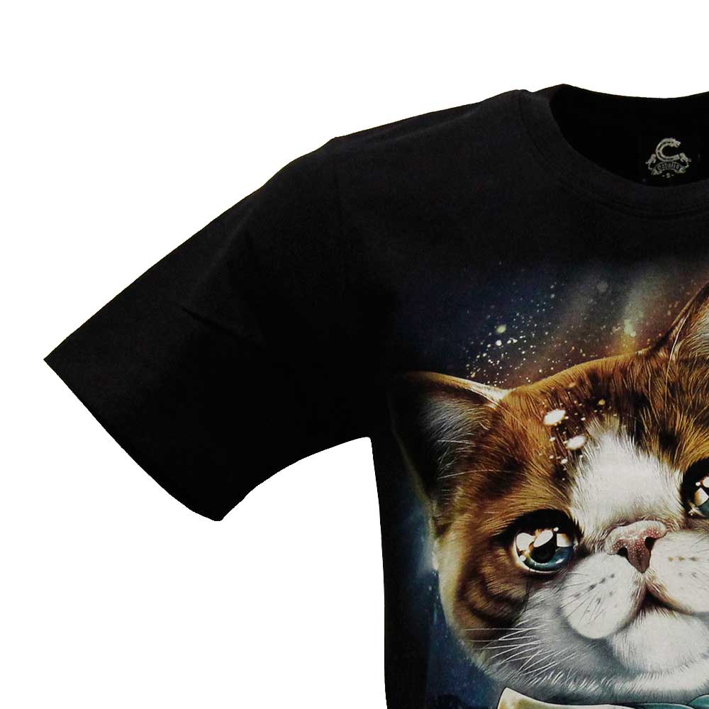 MA-293 Caballo T-shirt Noctilucent Cat
