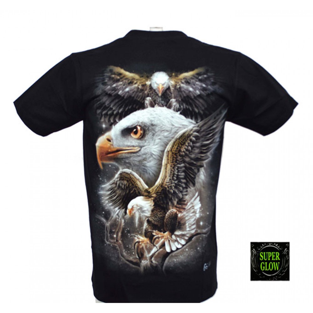 MA-344 Caballo T-shirt Noctilucent Eagle