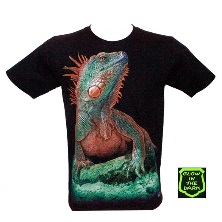 MA-374 Caballo T-shirt Noctilucent Lizard