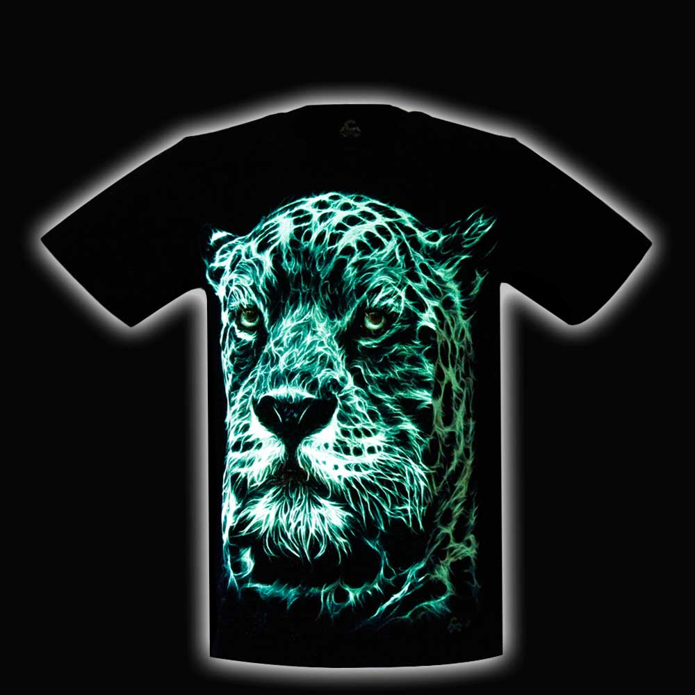 MA-478 Caballo T-shirt Noctilucent Leopard