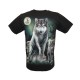MA-540 Caballo T-shirt Wolves with the Full Moon