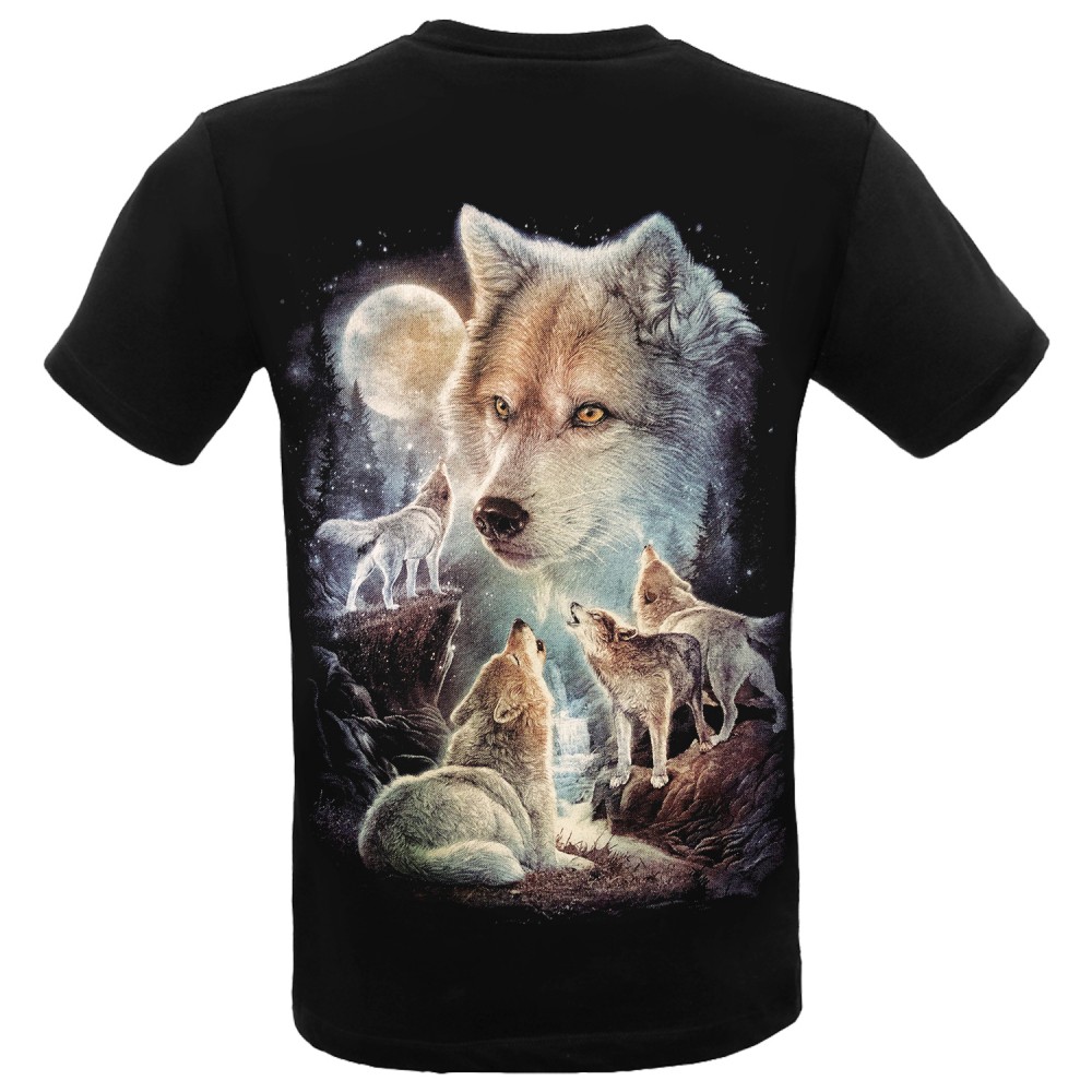 MA-623 Caballo T-shirt Herd of Wolves