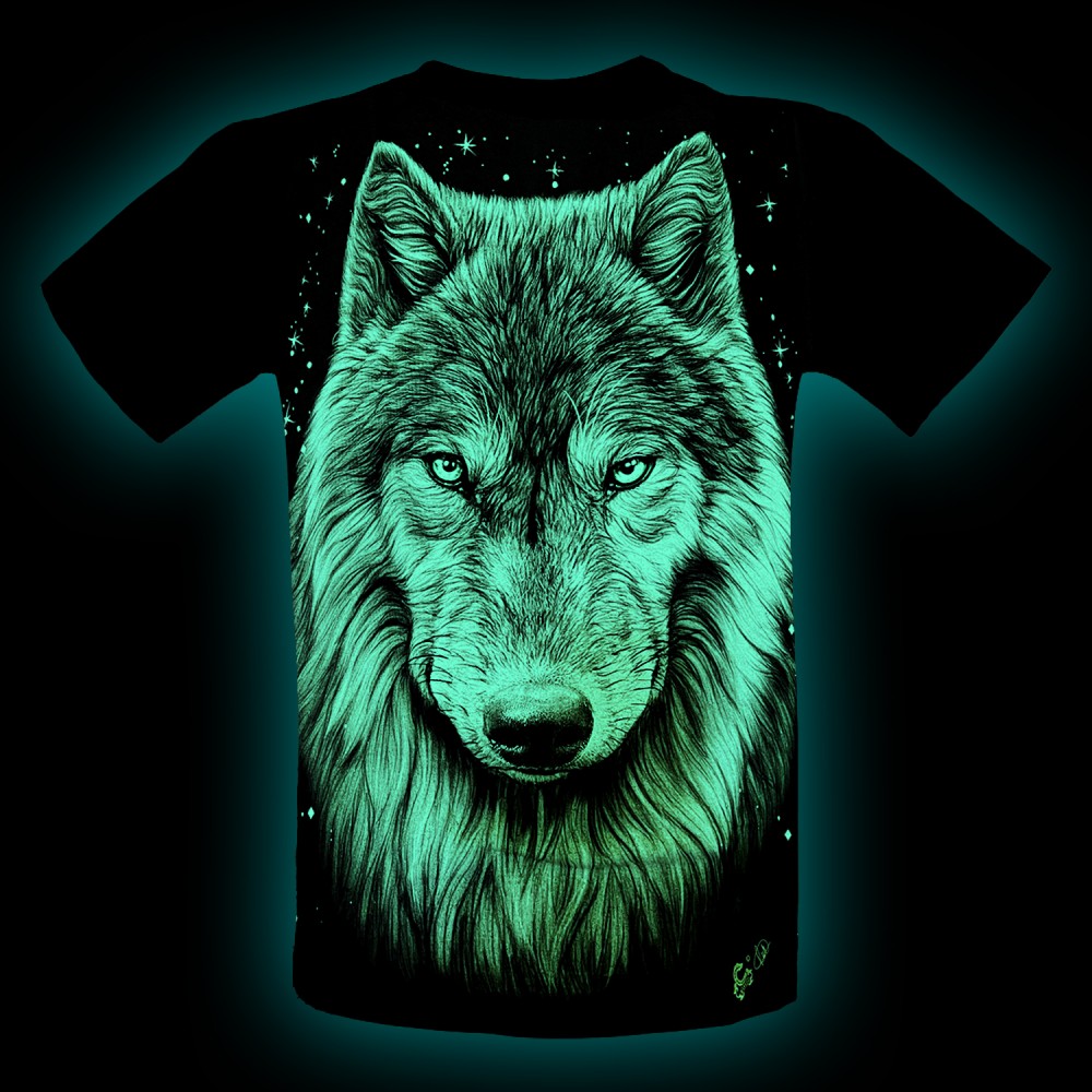 KA-634 Kid T-shirt Noctilucent Wolf