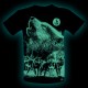 KA-692 Child T-Shirt Noctilucent Wolf