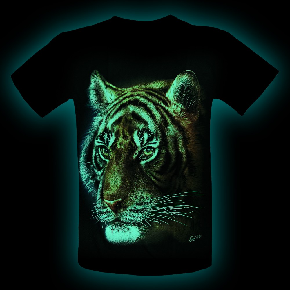 KA-735 Child T-Shirt Noctilucent Tiger