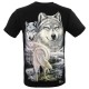 MA-757 Caballo T-shirt Noctilucent Wolves