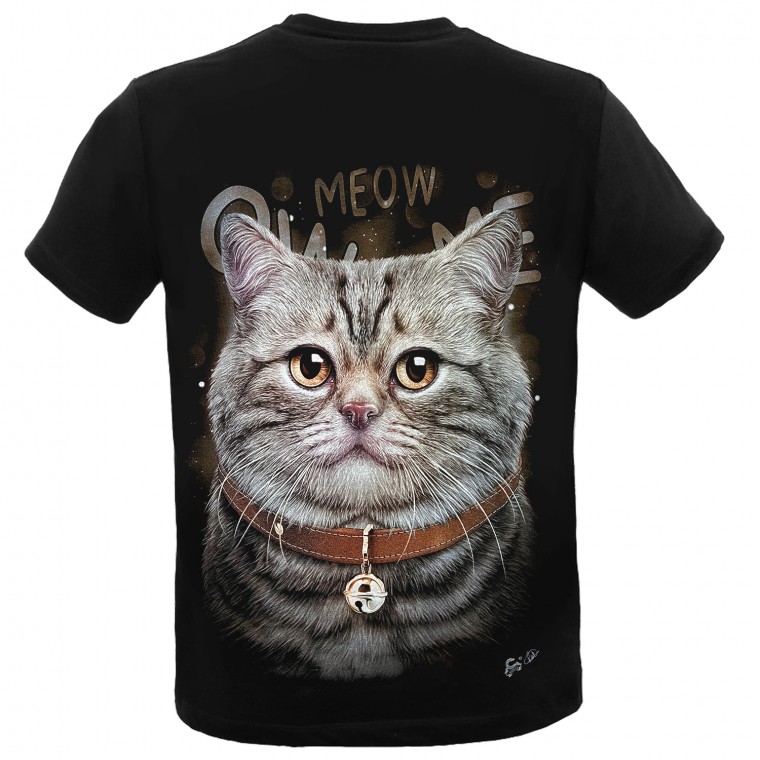 MA-763 Caballo T-shirt Noctilucent Cat