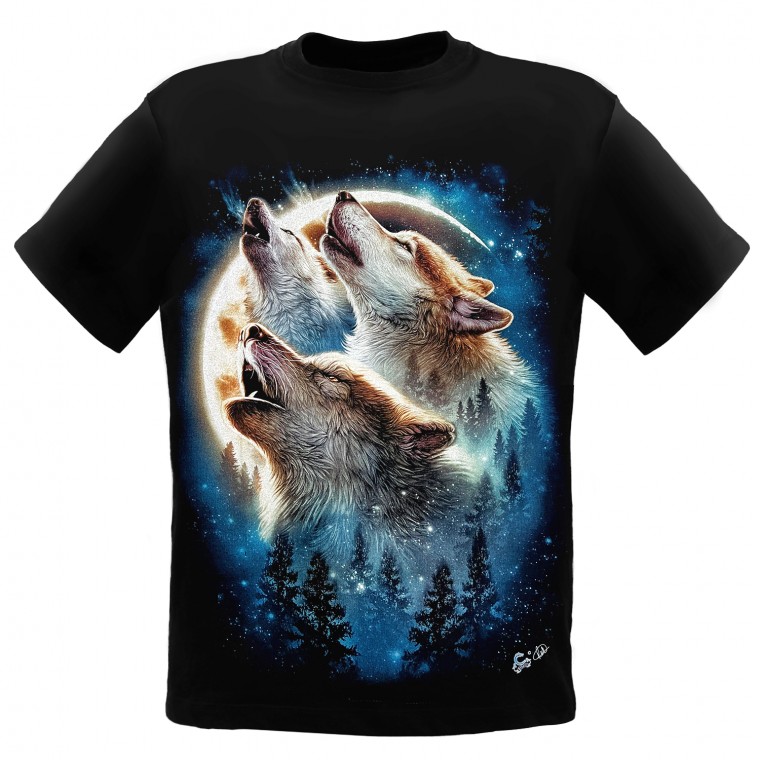 MA-765 Caballo T-shirt Noctilucent Wolves MA-765 Caballo T-shirt Noctilucent Wolves