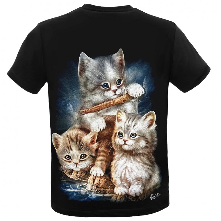 MA-770 Caballo T-shirt Noctilucent Cats