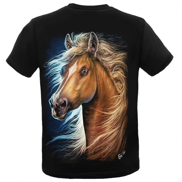 MA-785 Caballo T-shirt Noctilucent Horse