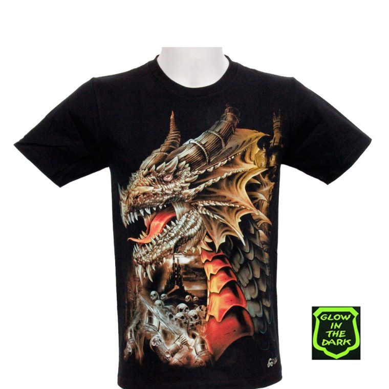 MF-074 Caballo T-shirt Dragon and Warriors
