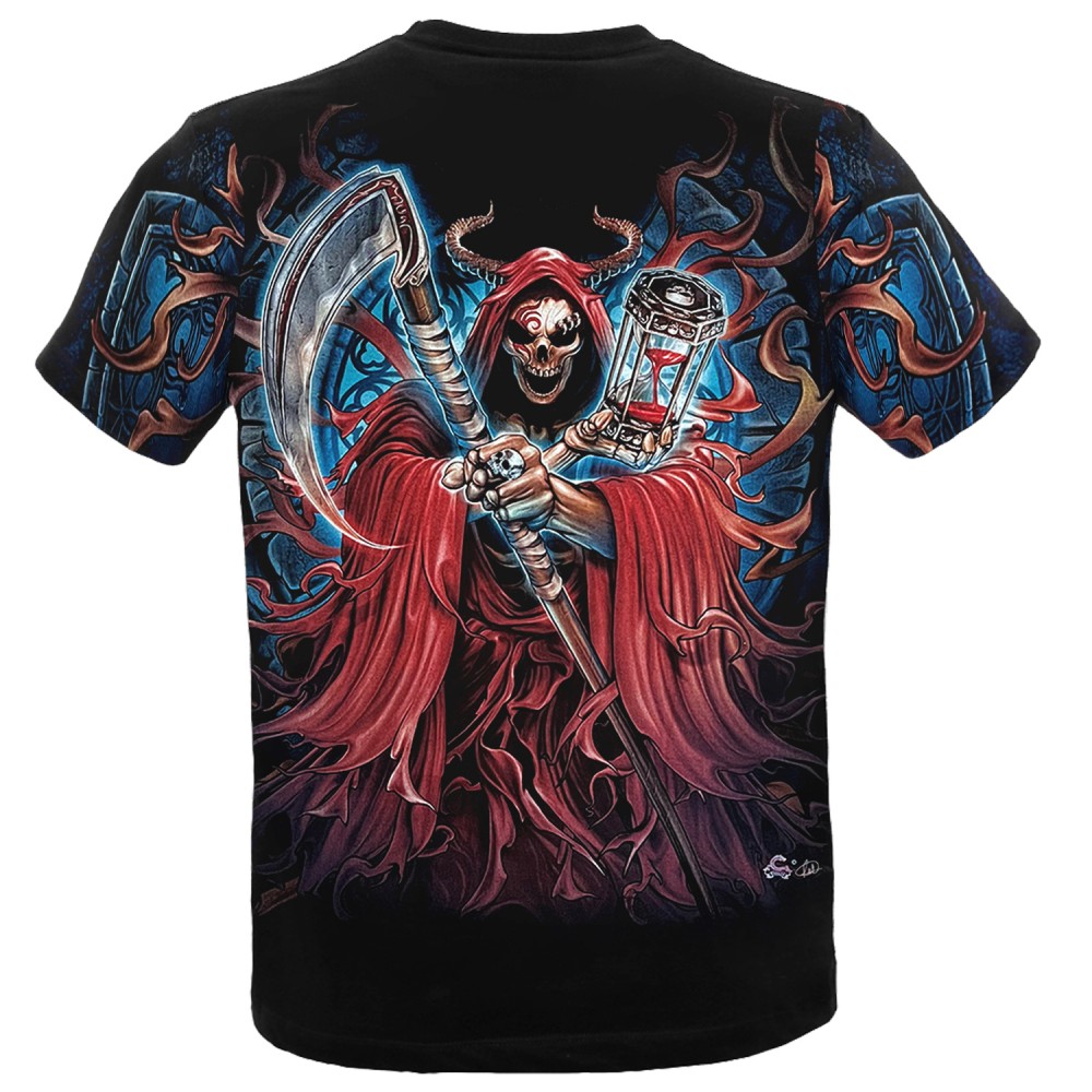 MAX-118  CABALLO T-shirt Skull Warriors and Skulls