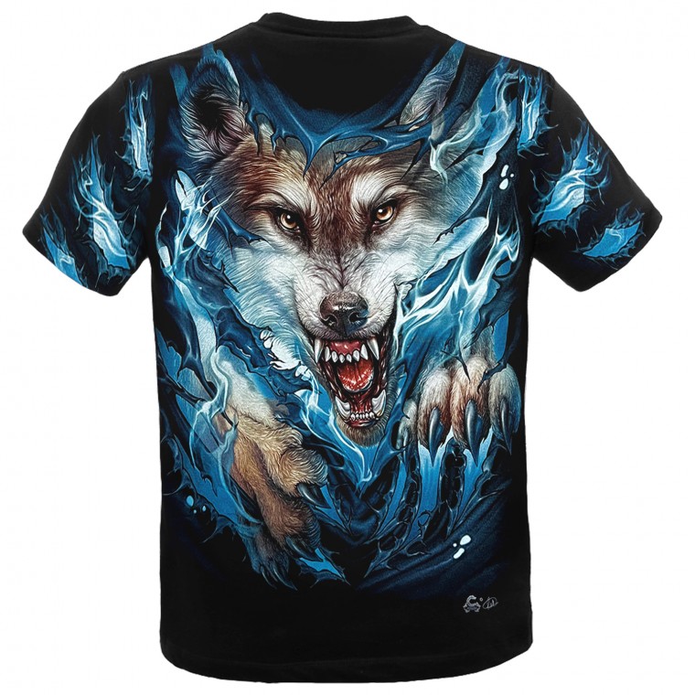 MAX-237  CABALLO T-shirt Wolf