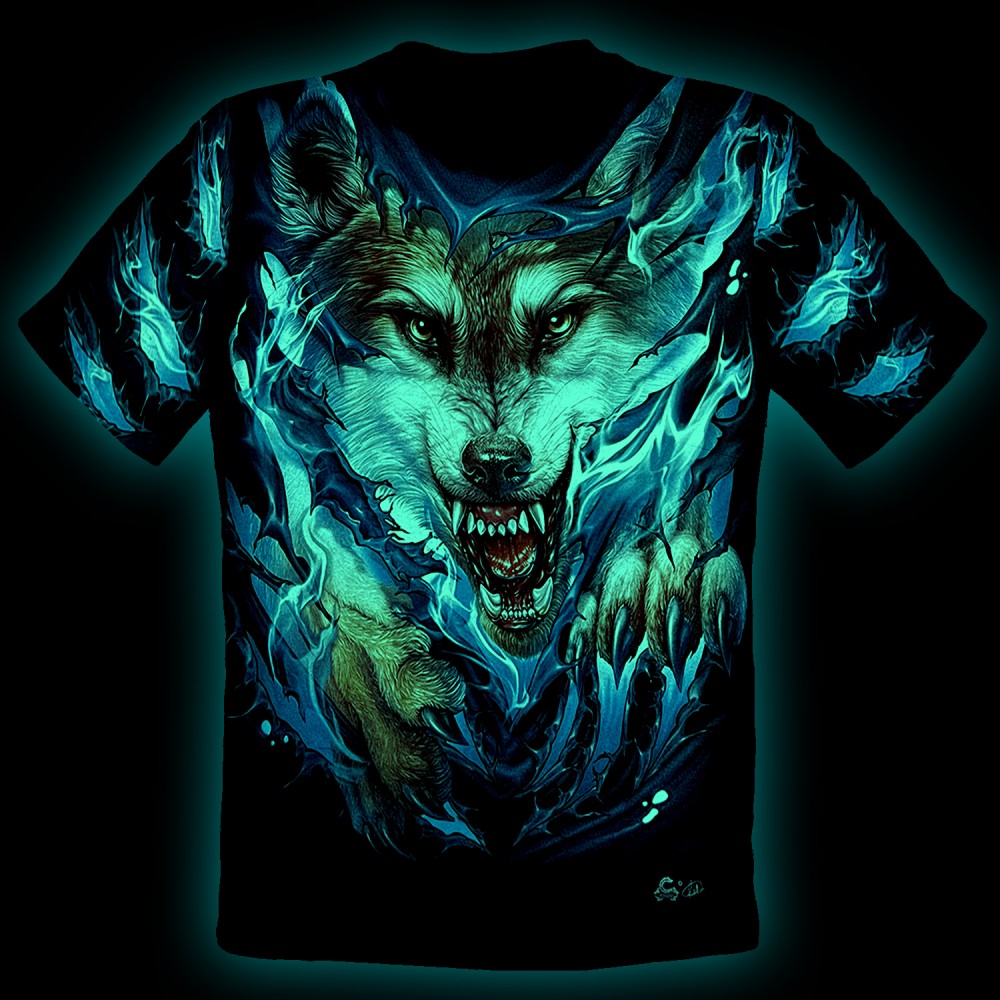 MAX-237  CABALLO T-shirt Wolf