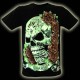 MD-199 Caballo T-shirt  Skull and Roses