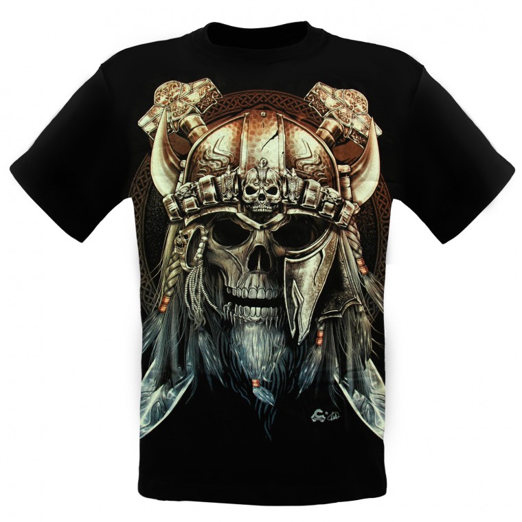 MD-264 Caballo T-shirt Warrior of Skeleton