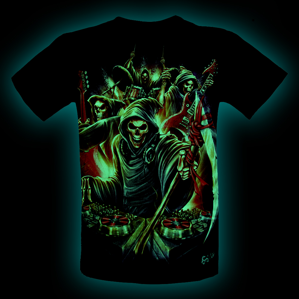 MD-0271 Caballo T-shirt Band of the Reaper