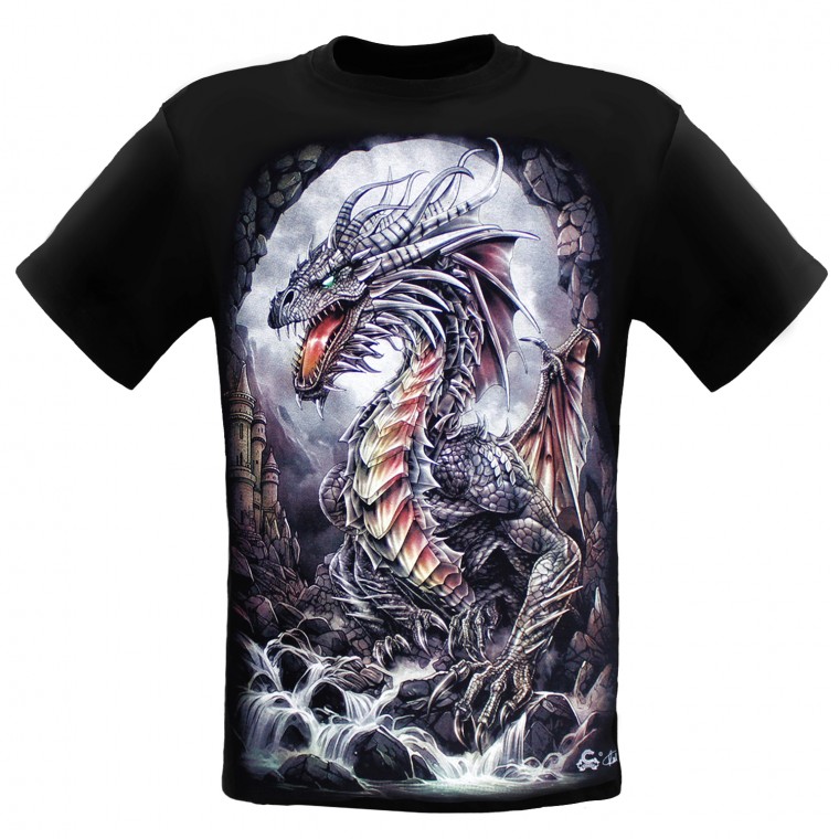 MF-199 Caballo T-shirt Moon and Dragon MF-199 Caballo T-shirt Moon and Dragon