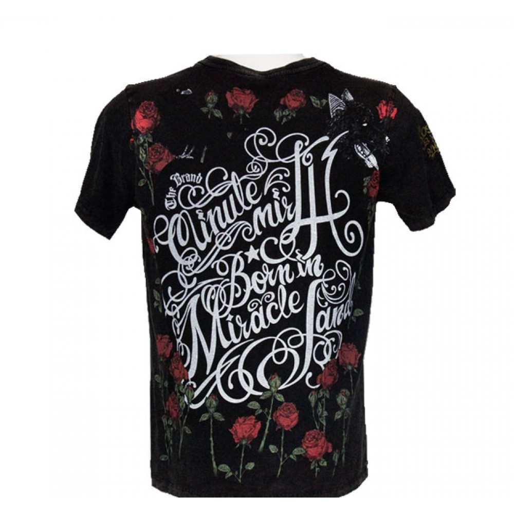 MMD-018 Minute Mirth T-shirt Skeleton with Roses