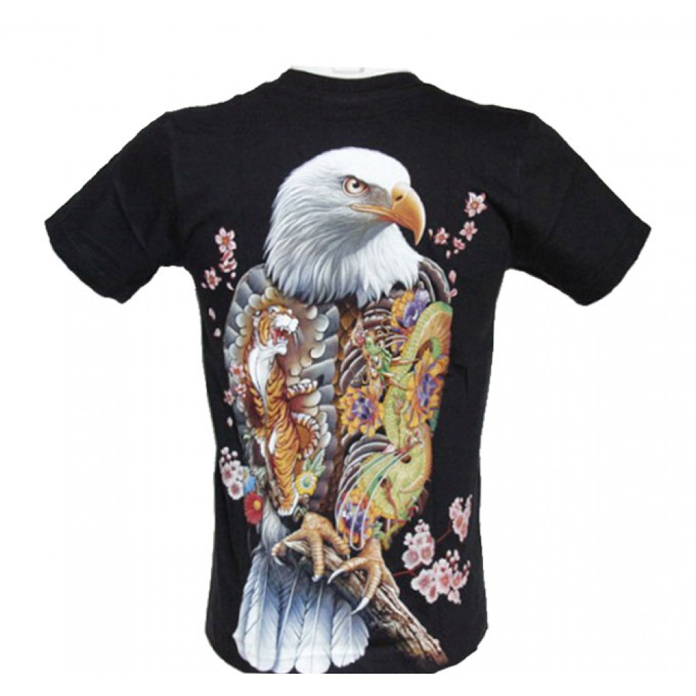GW-175 Rock Chang T-shirt Decorated Eagle