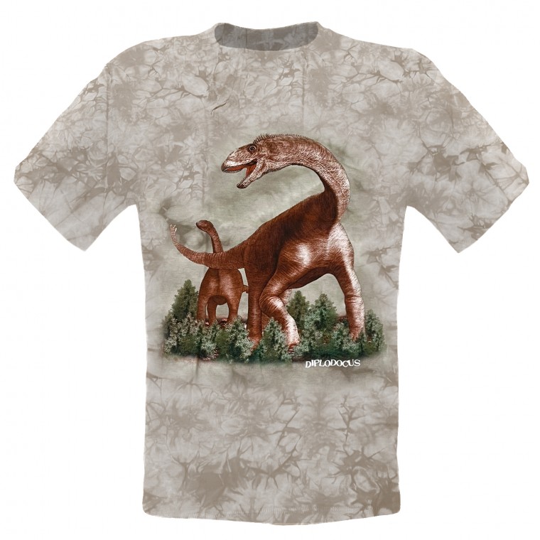 K-197 T-shirt Kid Tie-dye Dinosaur