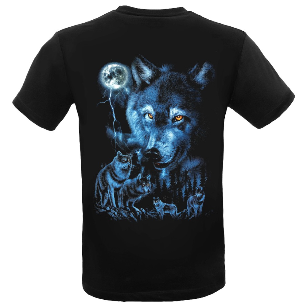 KA-494 Kid T-shirt Noctilucent Wolves