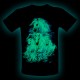 KA-621 Kid T-shirt Noctilucent White Horses