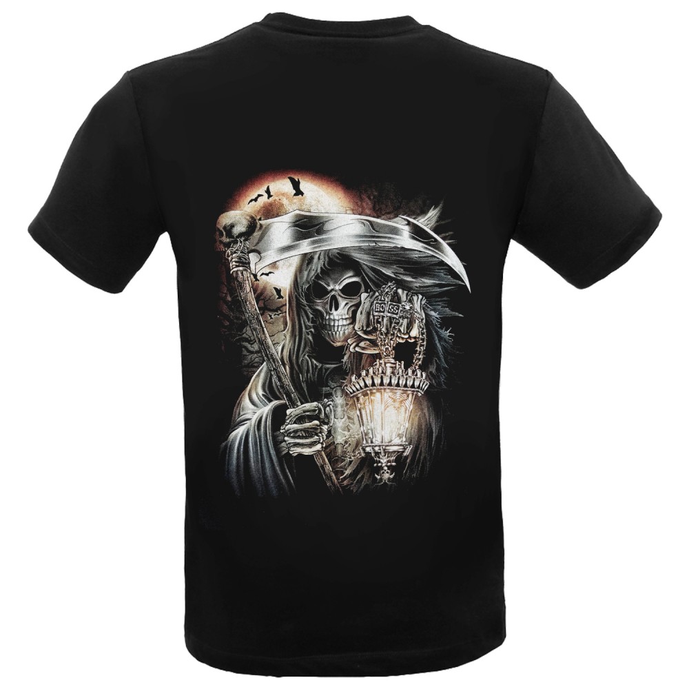 KD-284 Kid T-shirt Noctilucent the Reaper with Lantern