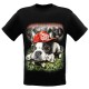 KA-429 Kid T-shirt Noctilucent Dog with Nose Piercing