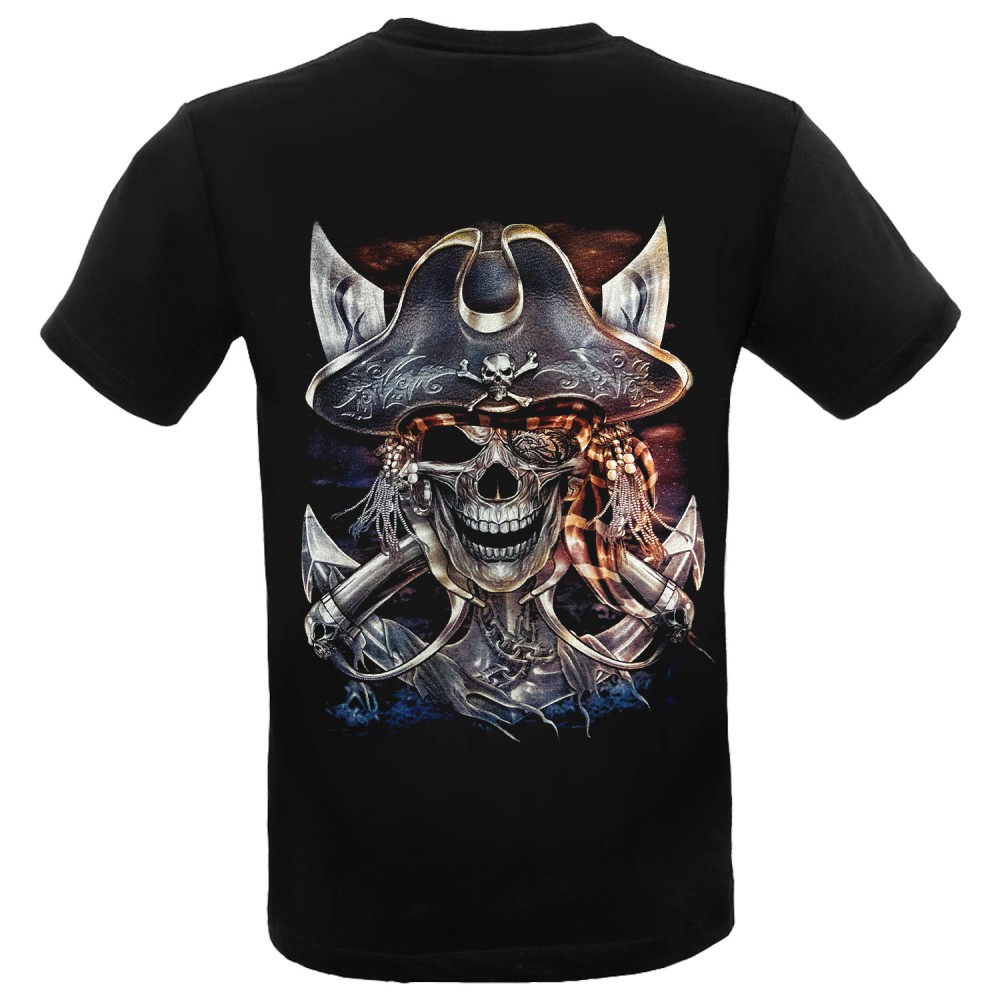 KD-297 Kid T-shirt Noctilucent Skull