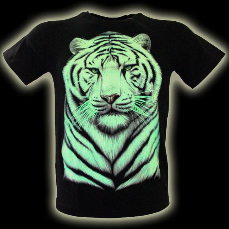 T-shirt/Maglietta Bambino Tigre Bianco GK-218