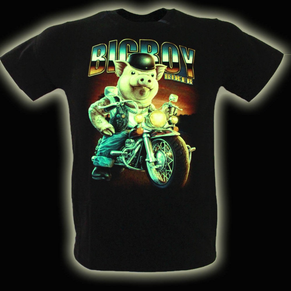 Biker Pig Baby T-shirt KGK-253
