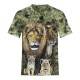 TD-395 T-shirt Tie-Dye Lion